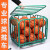 穆运 钢制球车篮球收纳筐足球收纳框装球类筐移动可折叠小号750*600*650mm（送货上门）