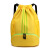 邦尼斯袋鼠防水抽绳双肩包男女通用轻便书包运动健身旅游户外运动束口袋 大号黄色