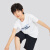 斯凯奇（Skechers）【朱丹】儿童短袖T恤透气夏季亲肤舒适男女童运动上衣 色/00191 120cm(120cm)
