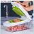 订制厨房切丁神器切洋葱神器切块丁粒切水果神器切菜机商用切豆腐 粉红色
