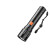 圣菲火LED手电筒强光充电变焦应急 P70输出电显多功能手电 橙色按钮(裸灯+线)