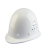 泓瑞沣 玻璃钢透气加厚安全帽 单位：顶 白色