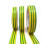 橙安盾 警示胶带 高亮光警示胶带 夜间交通安全警示 黄绿（17mm×18m 10卷）单位/卷