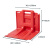 穆运 ABS手提式防汛挡水板可移动防洪塑料挡板L型直板1000*900*830mm9.6公斤