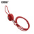 安赛瑞 轮式缆绳锁 多用途缆线锁 可调节线缆锁具 万用缆绳锁 37041
