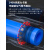 APE直通塑料快插 气动快速T型三通气管接头 PE-4/6/8/10/12/16mm 蓝色PE-16