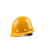 泓瑞沣 玻璃钢加厚安全帽工地建筑安全帽 橙色 单位：顶