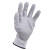 哥尔姆 五级防割手套 HPPE耐磨防护防切割劳保手套工业园艺防割 工作手套 麻灰色（5双装） XL