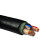 起帆(QIFAN)电线电缆 YJVR4*2.5平方铜芯聚绝缘及护套软结构电缆软线 黑色1米