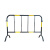 聚维德 铁马护栏塑料隔离栏公路护栏可移动铁马护栏红白 1200*1500 不包卸货