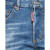 D二次方（DSquared2） 618女士牛仔长裤 Blue 10 UK