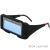 适用于自动变光电焊眼镜面罩防护目镜焊工烧焊二保焊氩弧焊紫外线 TX-009变光眼镜+20片保护片