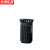 京洲实邦【黑色中号】 创意室外垃圾桶ZJ-0244