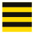 豫豪杰 YHJ-BT2302 1.2m*1.2m黄黑条纹标贴（计价单位：张）黄黑色