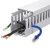 LYHCPVC线槽明装灰色塑料配电箱布线槽网线电线电缆理线阻燃pvc行线槽 40*25粗齿 1米单价