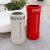 工业风垃圾桶商用大容量户外创意分类个性大号高颜值油桶logo定制 小号75cm 红