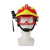 彬单抢险头盔F2救援有孔透气安全帽支架设计 黄色 F2 