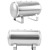 百瑞川 铝合金储气罐小型卧式存气筒 18LA铝合金 