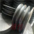 铸铁皮带盘四槽皮带轮外径100-300毫米4槽B型电机槽轮三角带槽轮 红色 4B150-48平