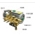 220v高压清洗机QL280/380型洗车机刷车器配件铜泵头总成 380直连式铜泵头送修理包I