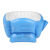 贝木惠（beimuhui）充气浴缸儿童 洗澡盆婴儿新生儿充气浴盆可坐可躺沐浴盆游泳池 蓝 蓝色浴盆+100海洋球(+20球)