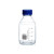 蓝盖试剂瓶100 250 500 1000 2000ml螺纹口丝口瓶化学广口试剂瓶样品瓶油样取样 无标蓝盖透明5000ml
