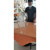 千惠侬亚克力分隔离板透明餐桌食堂学校办公室桌面双四六人十字挡板 1200mm*600mm*400mm高(四人座)