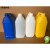 5L塑料瓶5公斤塑料化工桶10斤PE扁水罐塑胶壶5升胶水香精样品瓶子 5升半透C版