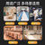 兆燊 留样盒幼儿园学校酒店保鲜材质取样盒 六连格300毫升（送30张标签）【京仓闪送-当日达/次日达】