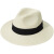 帝陀罗草帽女夏天小清新防晒遮阳帽英伦礼帽巴拿马沙滩帽可折叠英伦帽子 白色