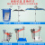 台湾气动搅拌机小型工业化工自动升降式吨桶油桶油漆胶水专用 5加仑裸机不锈钢