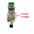 杭州三利机电LAY37-PBC-E带灯按钮开关24V220V启动/停止红绿 红色 复位松手弹回 220v