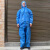 宝卫侠（BAOWEIXIA）防护服工业生产防尘分体式带帽 蓝色分体式3XL185CM