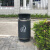 深圳户外不锈钢垃圾桶分类垃圾桶四分类垃圾亭小区物业环卫垃圾箱 2分类脚踏桶