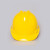 鹿色 工地劳保建筑施工防砸头部PE工人安全帽 V型加厚透气款（黄色）