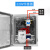 适用于定制沭露220v自动控制箱水泵控制箱风机控制箱鱼池增氧配电箱不锈钢380V 黑色