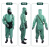五星盾FFY03防毒衣 连体式防酸碱防化服工作服配件 单拍不发