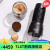 TLXT意式手压咖啡机单人便携胶囊咖啡机胶囊咖啡粉通用手动压杆咖啡机 紫色