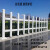 锌钢草坪护栏市政花园绿化隔离栅栏学校花坛庭院别墅铁艺围栏篱笆 焊接型草坪护栏0.6米高