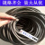O型实心圆条橡胶条耐油耐磨填缝密封条 黑橡胶绳圆柱型橡胶密封件 直径6mm10米