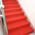安大侠 楼梯地毯 整卷自粘楼梯防滑满铺地垫 红色 90厘米宽 一米价