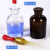 白滴瓶棕滴瓶125ml 60ml 30ml透明/玻璃滴瓶教学仪器化学实验器材 棕色滴瓶60ML