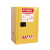西斯贝尔（SYSBEL）WA810120/WA810121易燃液体安全存储柜[12Gal/45L]黄 WA810120手动门