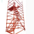 立始 桥梁施工 安全爬梯梯笼 墩柱安全爬梯  框架式3x2x2梯笼 以上单价为每米价格
