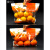 鲜元一次性橙子水果袋水果保鲜袋橘子樱桃包装袋车厘子礼品袋自封 2斤装 A版绿色-02100只 1