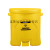6加仑脚踏式生化垃圾桶油品液体废弃物防火垃圾桶工业桶 14加仑/53L垃圾桶WA8109600Y