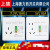 精选好品德力西  16A上海漏电保护开关插座断路器空调86型面板  2 10A