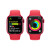苹果（Apple）Watch Series 9 电话智能运动苹果手表S9 男女通用款 2023年新款 【S9】海棠红 【运动型表带S/M】 45毫米 GPS款 铝金属