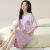 柔纺（Roufang）睡裙女士休闲舒适甜美可爱卡通学生短袖睡衣春夏季中长薄款家居服 AM11814 M