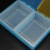 冰禹 BT-105 塑料温度体温计消毒盒 浸泡干燥一体式收纳盒 黄盖+蓝盖配蓝底 